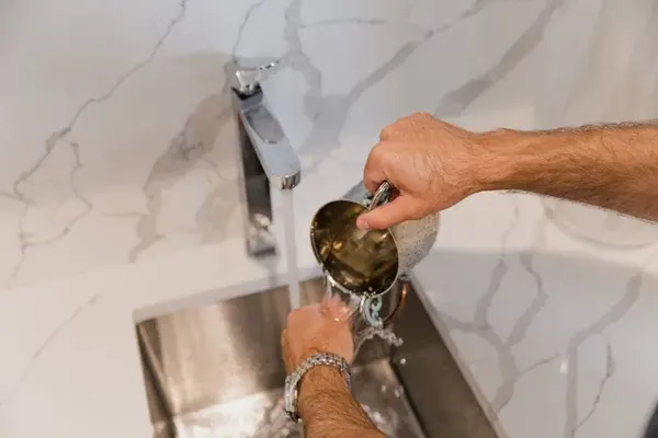 Kitchen plumbing and sink installation in Kent
